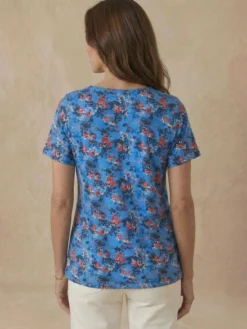 Tee-shirt ample encolure carrée