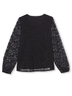 Tee-shirt avec dentelle
