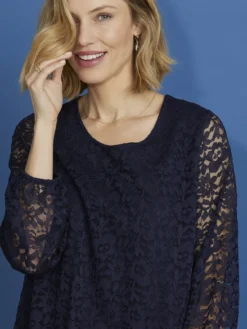 Tee-shirt avec dentelle