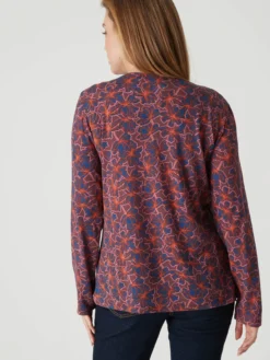 Tee-shirt avec dentelle à l'encolure