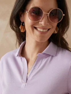 Tee-shirt col polo
