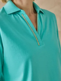 Tee-shirt col polo