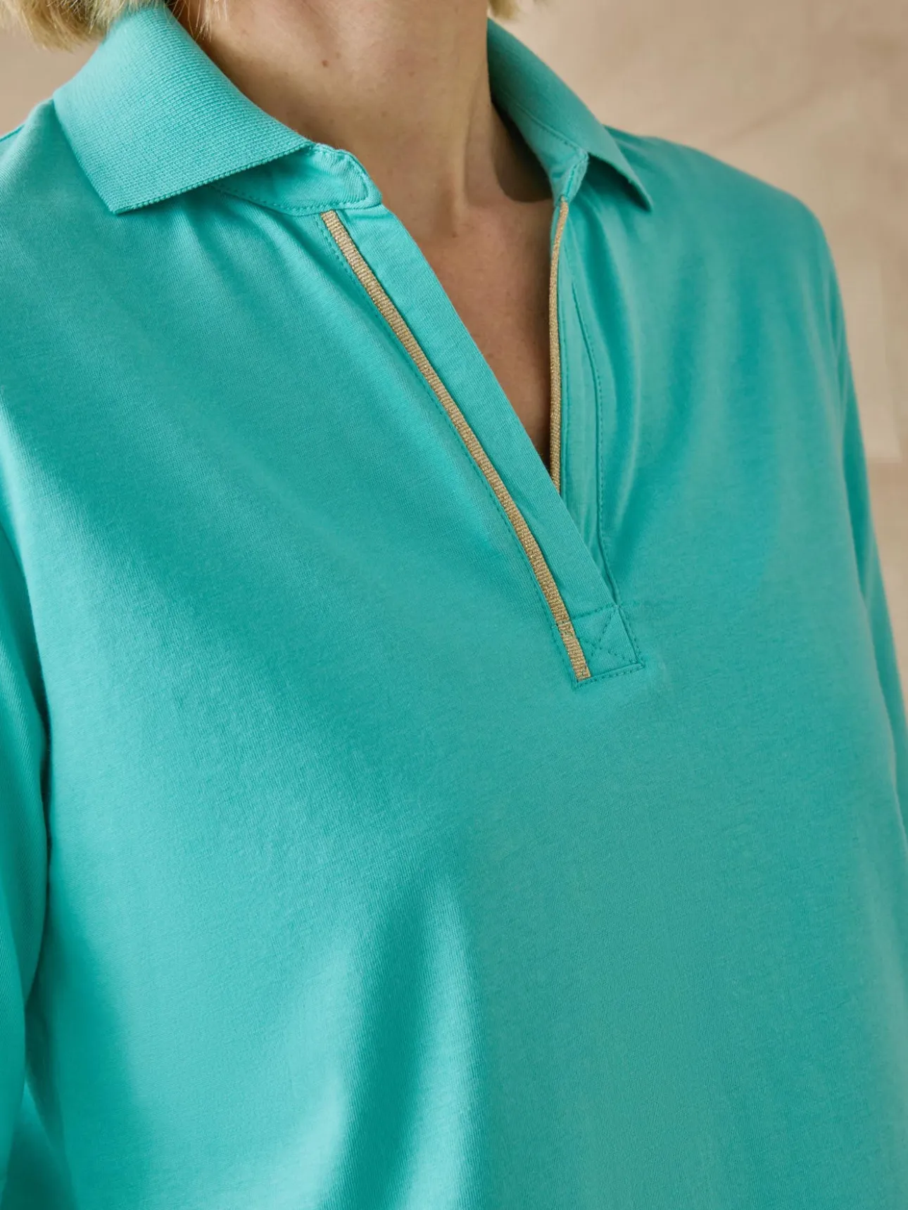 Tee-shirt col polo