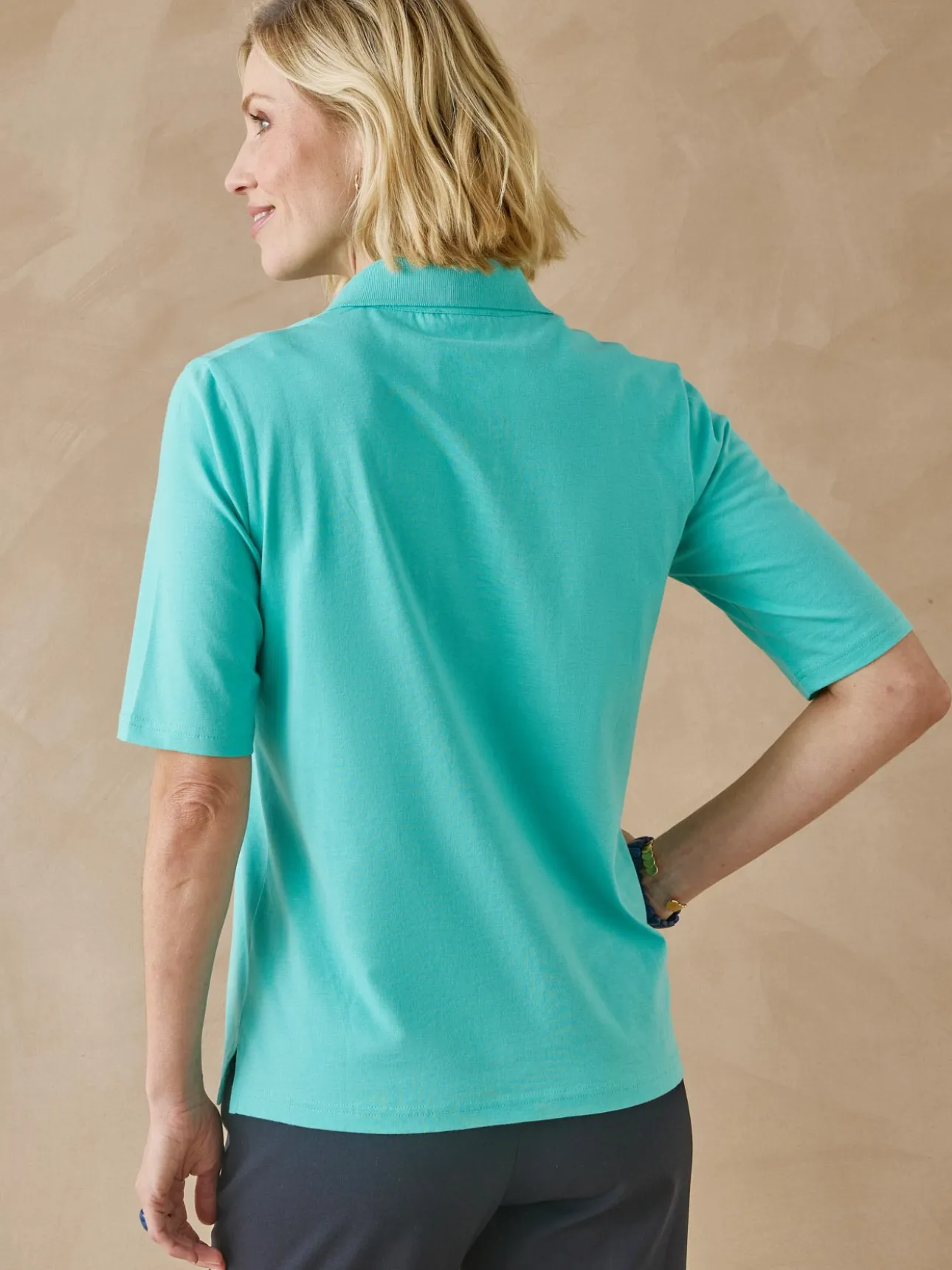 Tee-shirt col polo