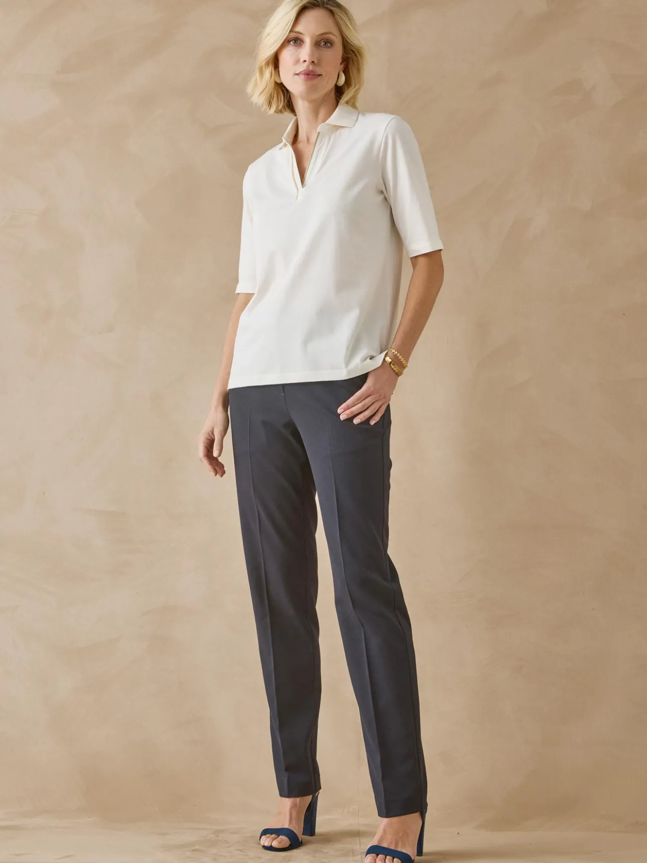 Tee-shirt col polo