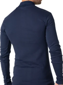Tee-shirt col roulé pur coton