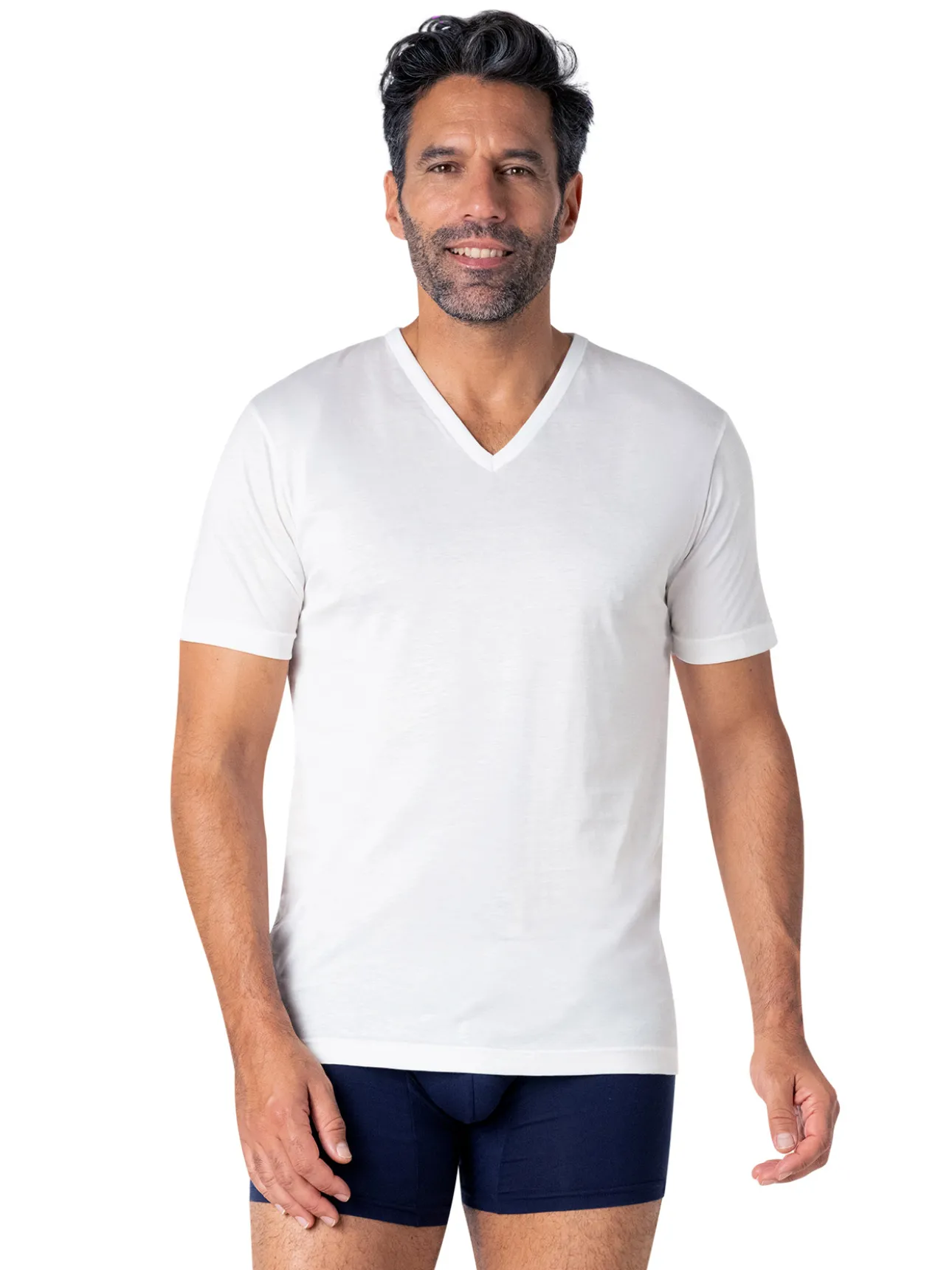 Tee-shirt col V Luxor