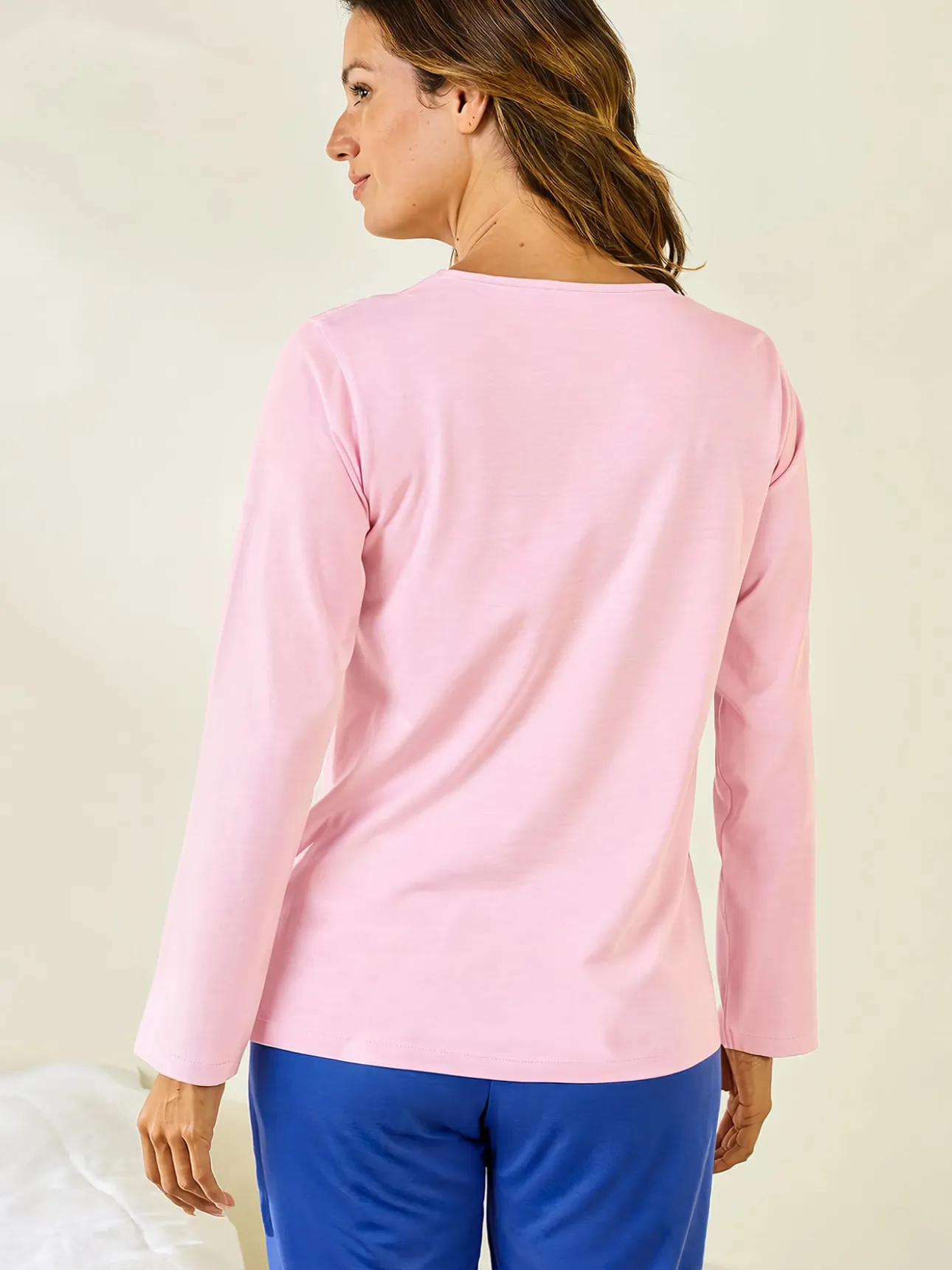 Tee-shirt de pyjama en coton