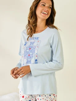 Tee-shirt de pyjama en coton