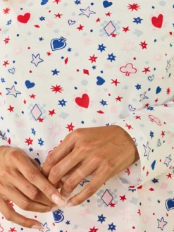 Tee-shirt de pyjama en coton