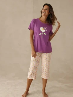 Tee-shirt de pyjama en coton