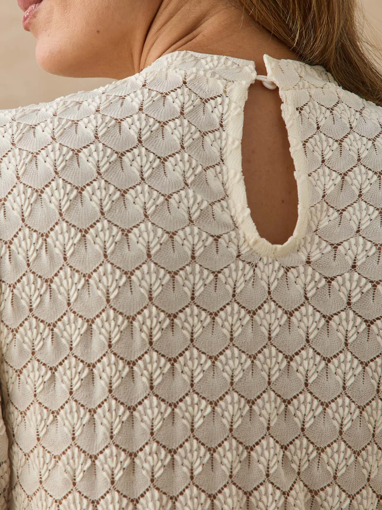 Tee-shirt effet dentelle