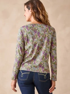 Tee-shirt encolure fantaisie