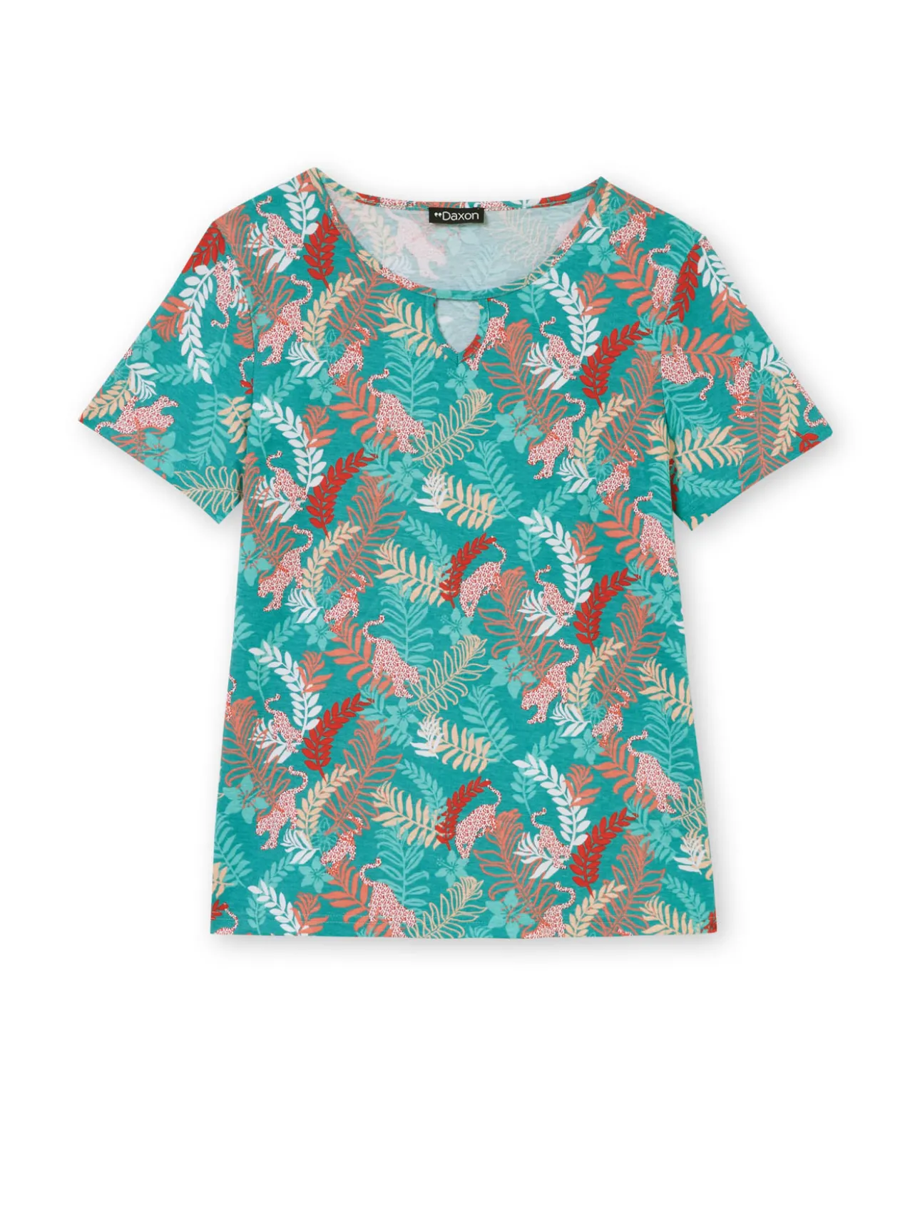 Tee-shirt encolure fantaisie