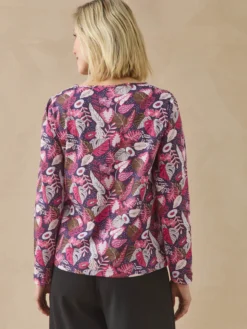 Tee-shirt encolure fantaisie