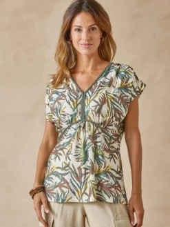 Tee-shirt en maille crêpe
