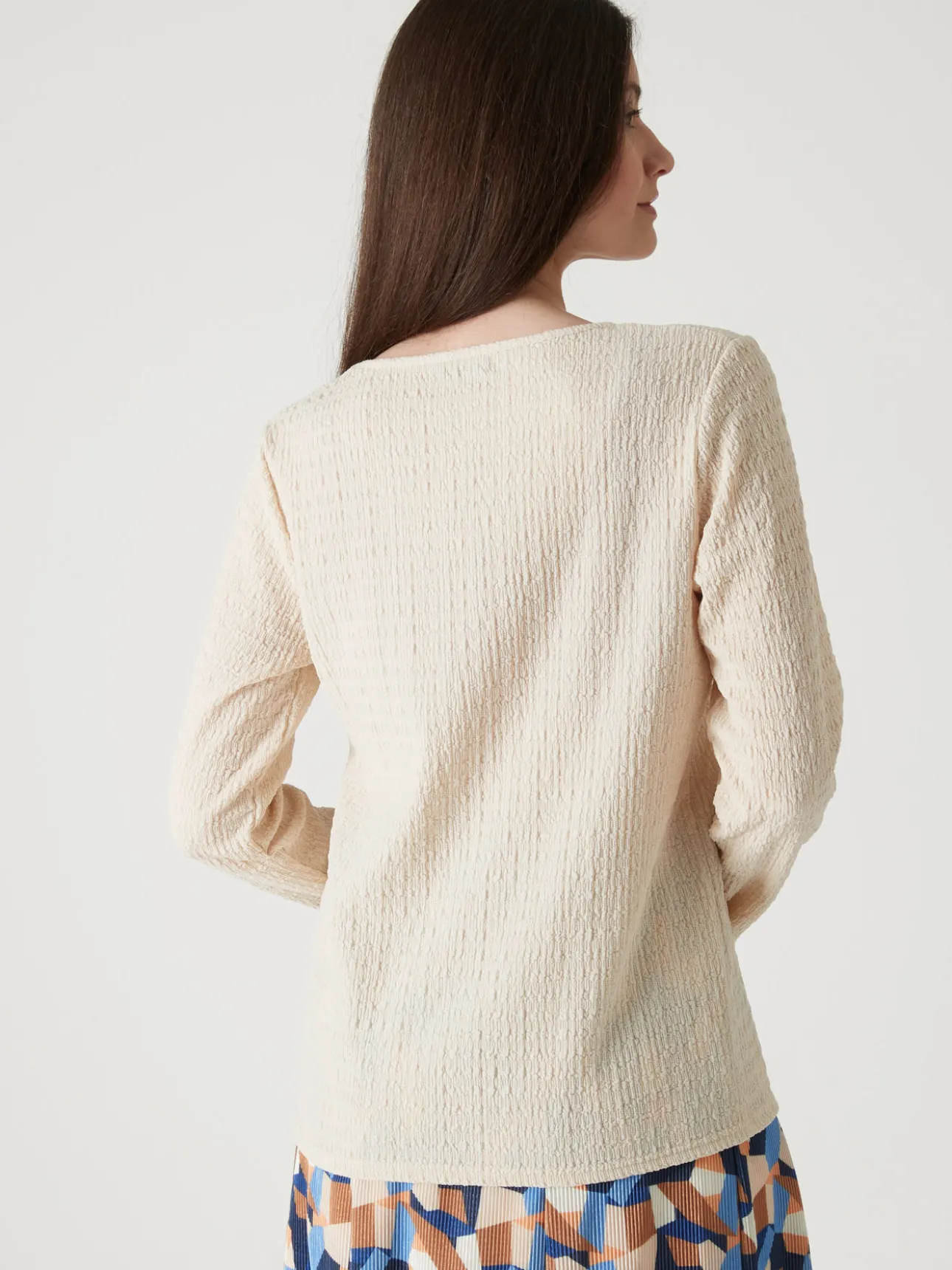 Tee-shirt en maille fantaisie