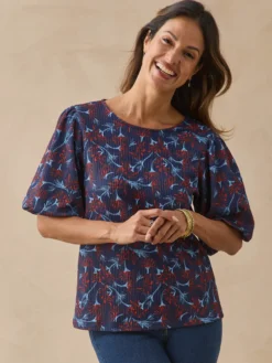 Tee-shirt en maille fantaisie