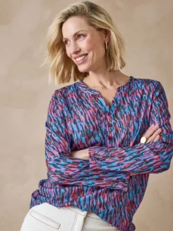 Tee-shirt en maille gaufrée