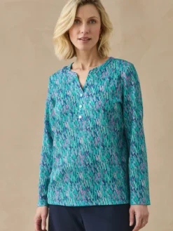 Tee-shirt en maille gaufrée