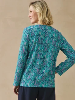Tee-shirt en maille gaufrée