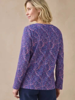 Tee-shirt en maille gaufrée