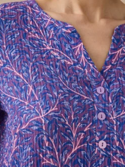 Tee-shirt en maille gaufrée