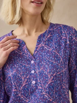 Tee-shirt en maille gaufrée
