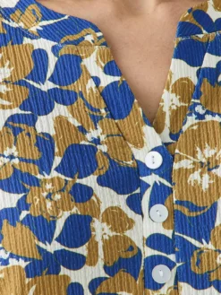 Tee-shirt en maille gaufrée