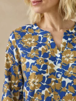 Tee-shirt en maille gaufrée
