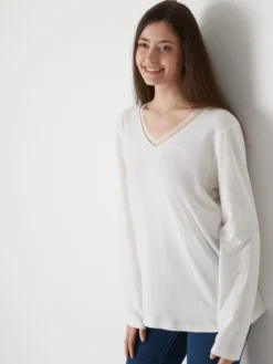 Tee-shirt maille émerisée
