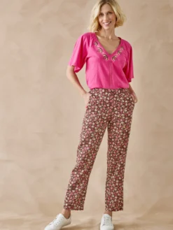Tee-shirt manches courtes papillon