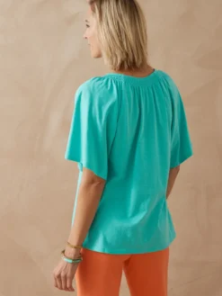 Tee-shirt manches courtes papillon
