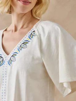 Tee-shirt manches courtes papillon