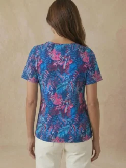 Tee-shirt manches papillon