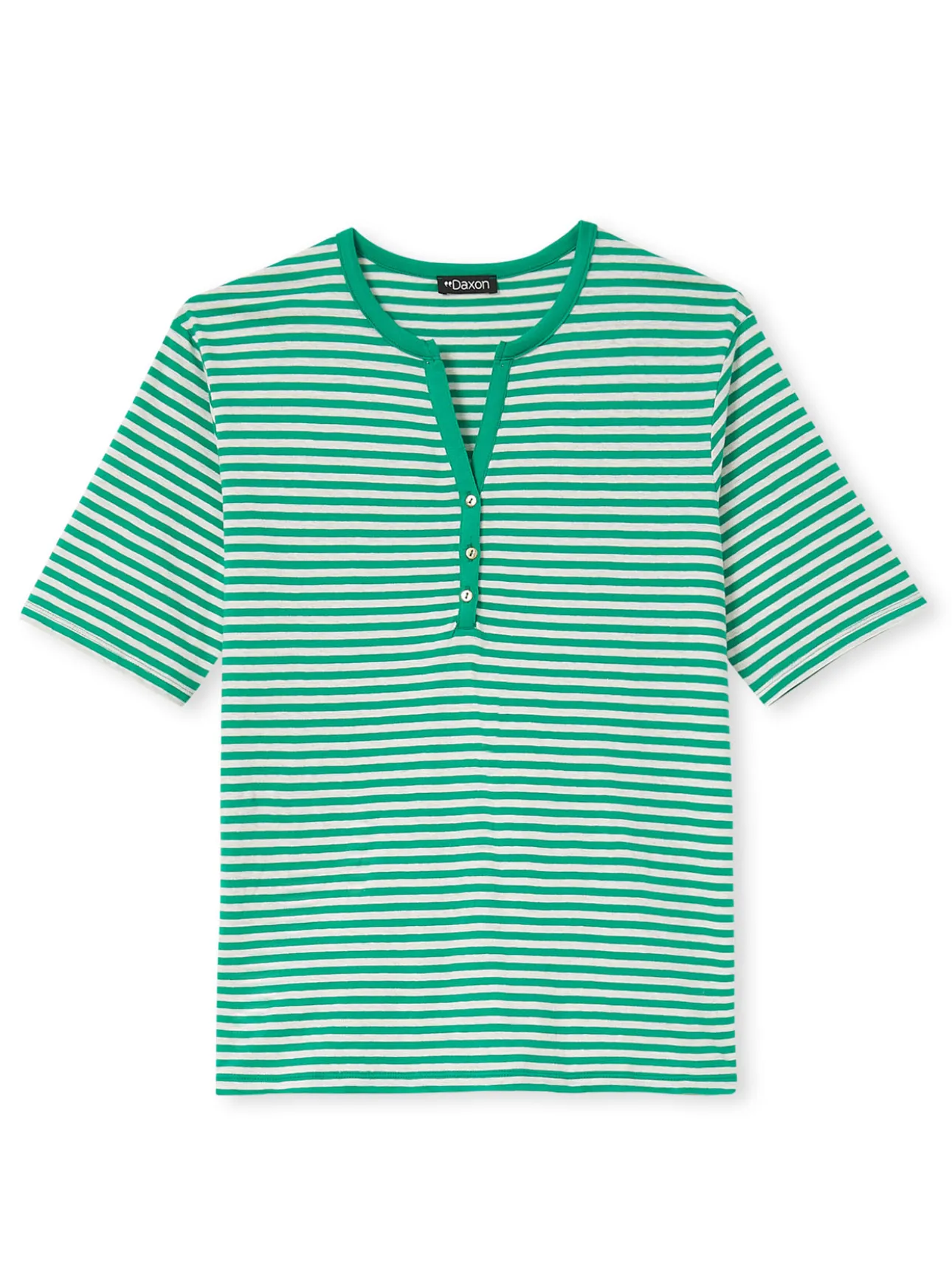 Tee-shirt marinière avec lin