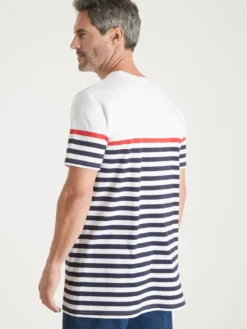 Tee-shirt marinière manches courtes