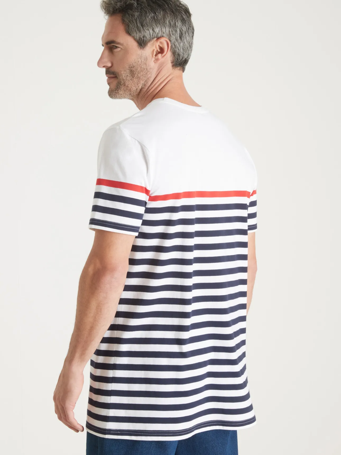 Tee-shirt marinière manches courtes