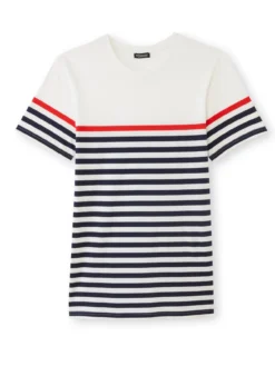 Tee-shirt marinière manches courtes