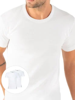 Tee-shirts en coton BIO, lot de 2