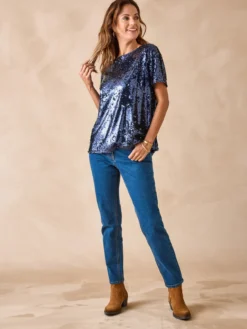 Tee-shirt à sequins