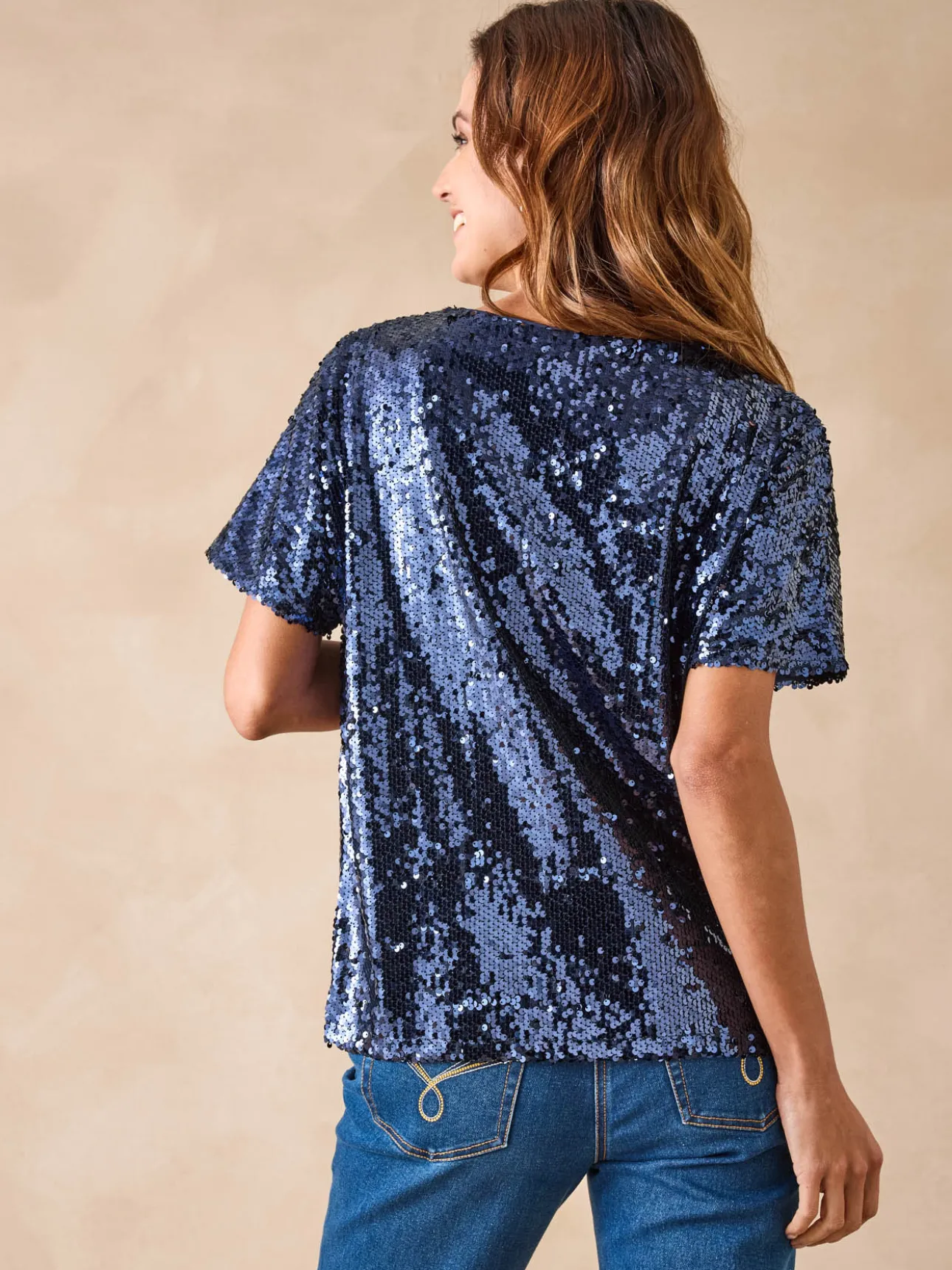 Tee-shirt à sequins