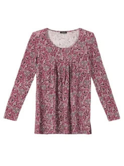 Tee-shirt tunique manches longues