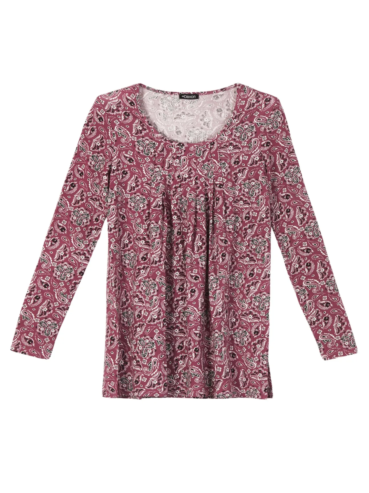 Tee-shirt tunique manches longues