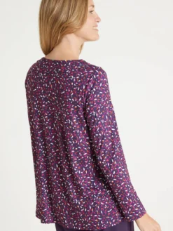 Tee-shirt tunique manches longues
