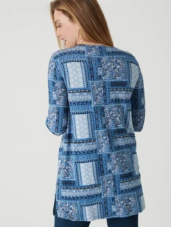Tee-shirt tunique manches longues