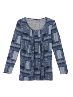 Tee-shirt tunique manches longues