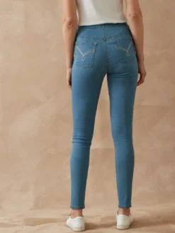 Tregging en denim