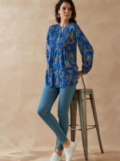 Tregging en denim