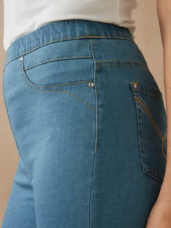 Tregging en denim
